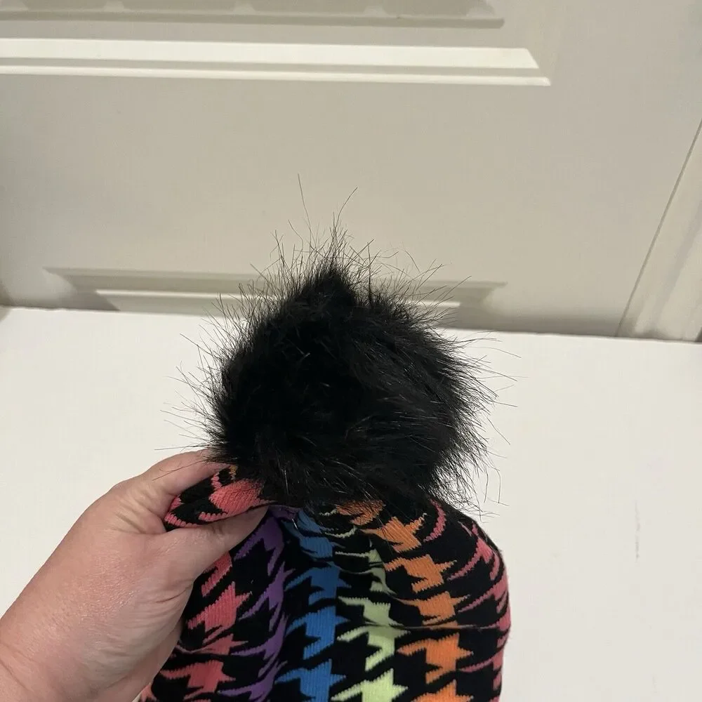 Justice black multicolor